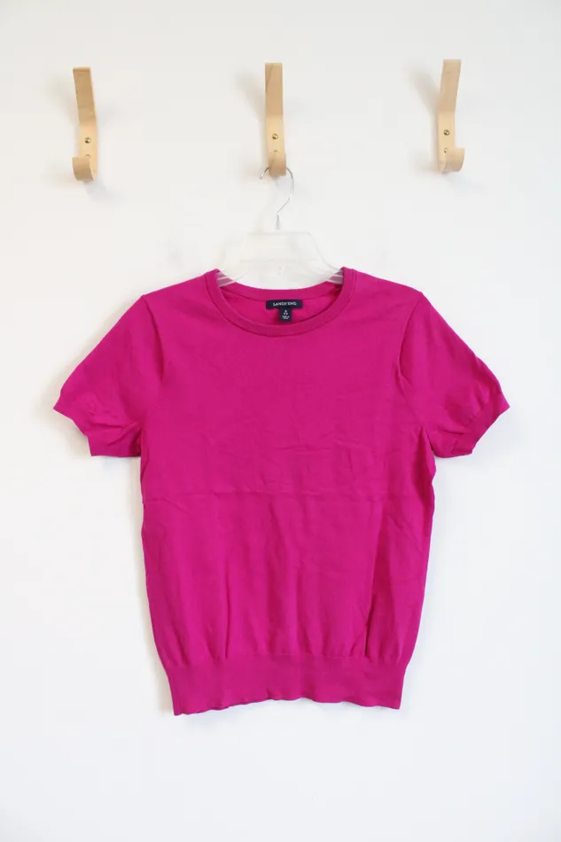 Earrings Lands End Lands End Pink Sweater Top S