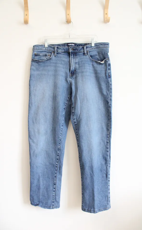 Earrings Lands End Square Rigger Traditional Fit Jeans 38X30 Lands End