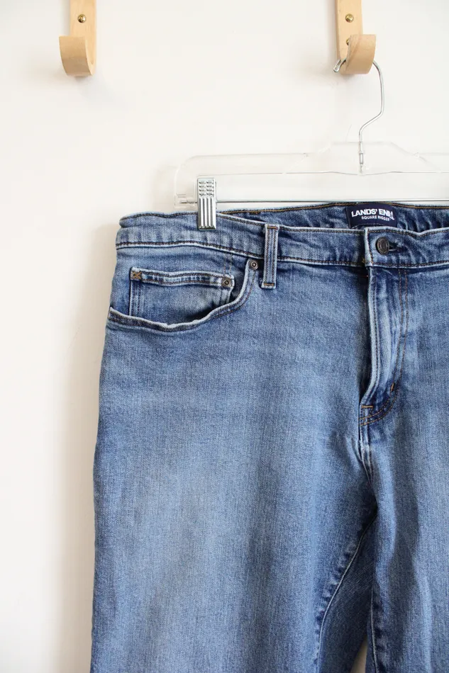 Earrings Lands End Square Rigger Traditional Fit Jeans 38X30 Lands End