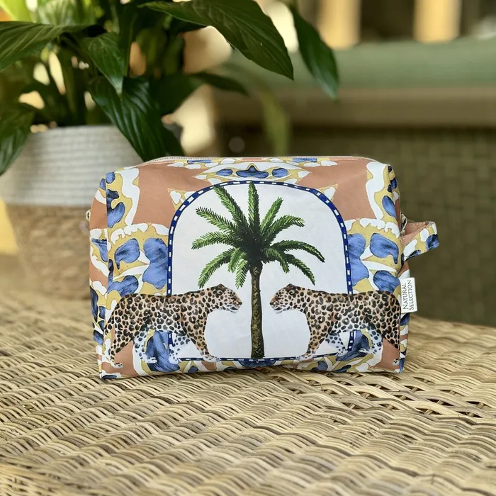 Earrings Leo Toiletry Bag NATURAL SELECTION