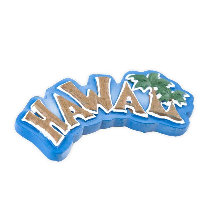 Earrings MADDENCORP Magnet HandPainted Hawaii Palms