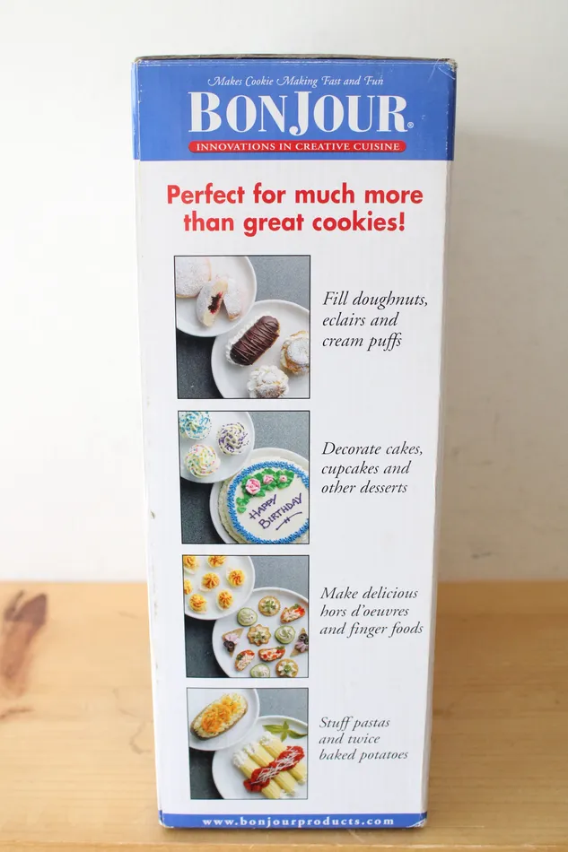 Earrings NEW BonJour Battery Powered Cookie Factory Decorating Kit BonJour