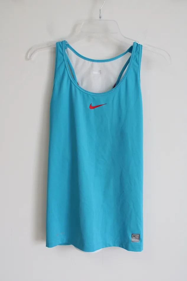 Earrings Nike Nike Pro Pink Red Tank Top M