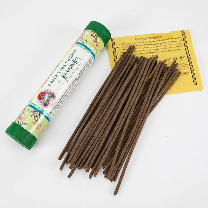 Earrings Nirvana Mala Green Tara Himalayan Incense