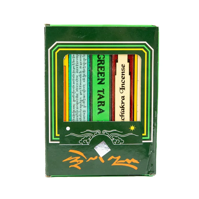 Earrings Nirvana Mala Green Tara Incense Gift Set
