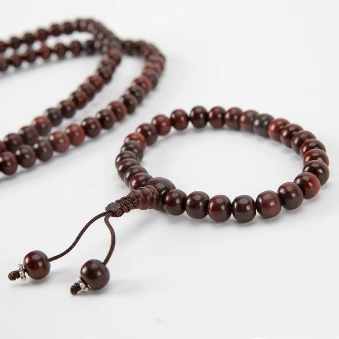 Earrings Nirvana Mala Rosewood Mala Beads Set