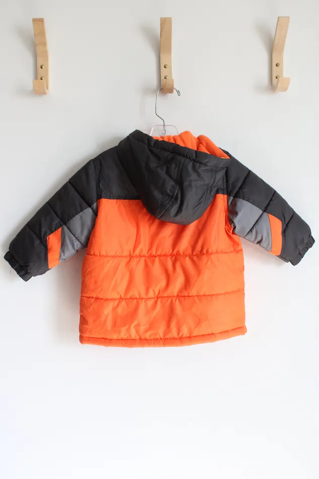 Earrings Pacific Trail Pacific Trail Orange Gray Winter Coat 24 MO2T