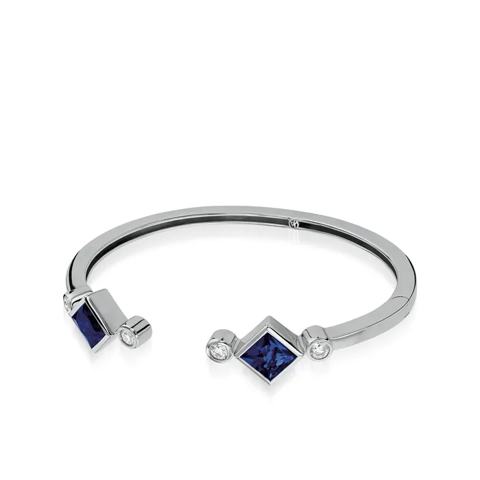 Earrings Paloma LabGrown Gemstone Hinged Cuff John Atencio