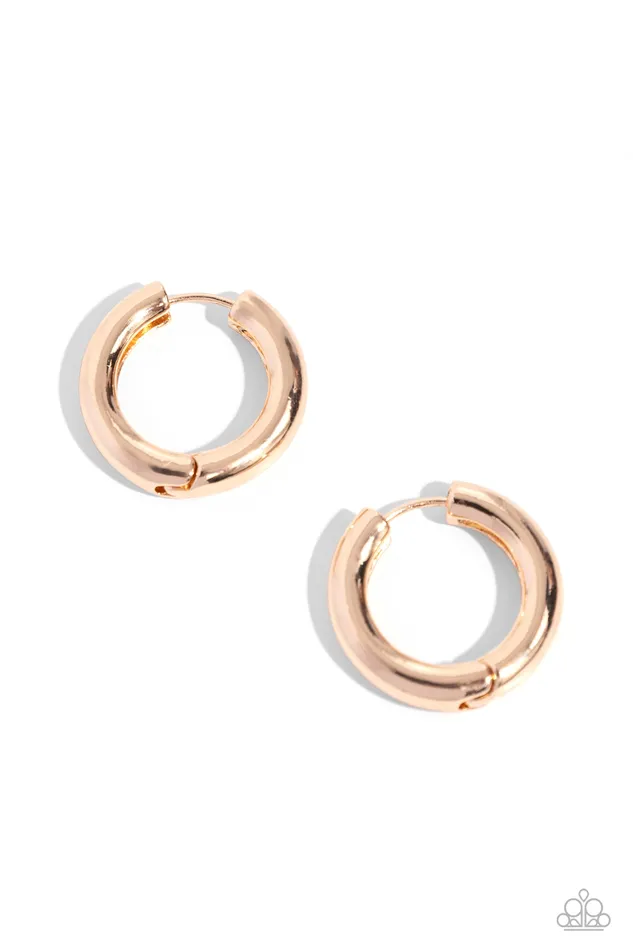 Earrings Paparazzi Accessories The New Classic Gold