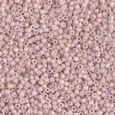 Earrings Peppy Beads DB1525 Matted Opaque Pink Champagne AB Miyuki Delica 110 Earrings Peppy Beads DB1525 Matted Opaque Pink Champagne AB Miyuki Delica 110