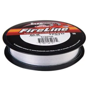 Earrings Peppy Beads Fireline Thread 6 Lb Crystal 125yd 0006 In015 mm Earrings Peppy Beads Fireline Thread 6 Lb Crystal 125yd 0006 In015 mm