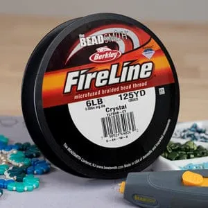 Earrings Peppy Beads Fireline Thread 6 Lb Crystal 125yd 0006 In015 mm Earrings Peppy Beads Fireline Thread 6 Lb Crystal 125yd 0006 In015 mm