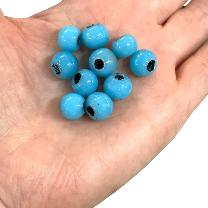 Earrings Peppy Beads Traditional Turkish Artisan Handmade Round Glass Beads Large Hole Glass Beads 10 Beads in a pack Earrings Peppy Beads Traditional Turkish Artisan Handmade Round Glass Beads Large Hole Glass Beads 10 Beads in a pack