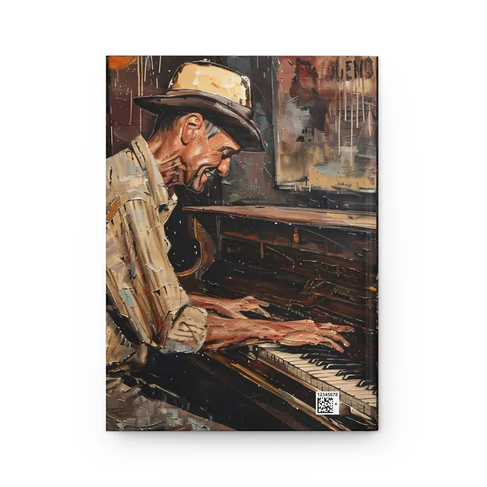 Earrings Portraits by NC Hardcover Journal Matte Honky Tonk Piano Player Earrings Portraits by NC Hardcover Journal Matte Honky Tonk Piano Player