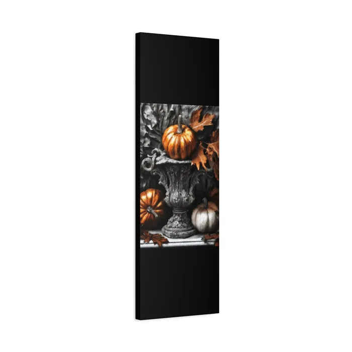 Earrings Printify Pumpkins Stretched Canvas Wall Art