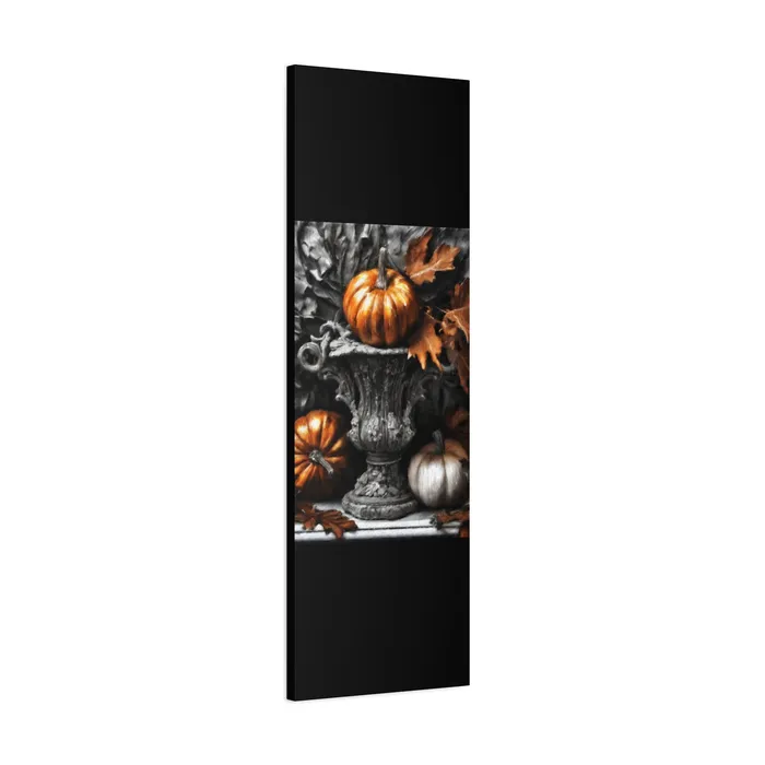 Earrings Printify Pumpkins Stretched Canvas Wall Art