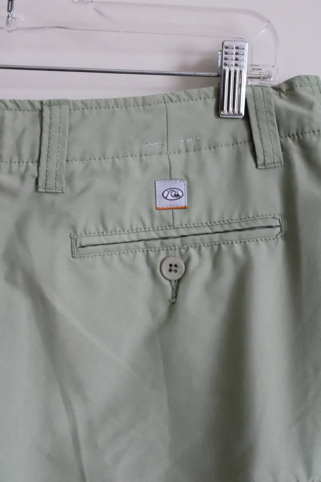 Earrings Quicksilver Quicksilver Edition Green Cargo Lightweight Shorts 32