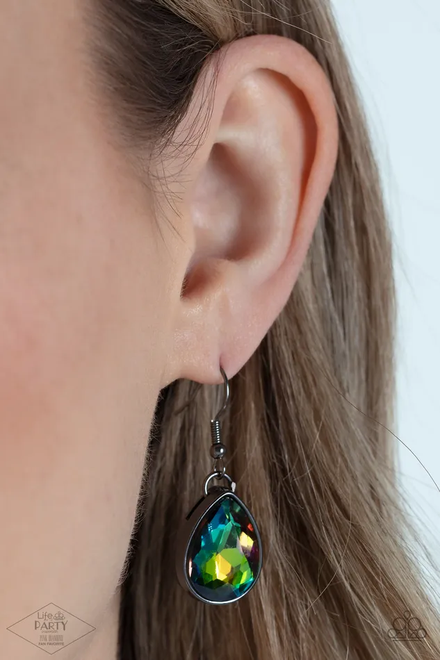 Earrings ShowStopping Shimmer Multi Paparazzi Accessories