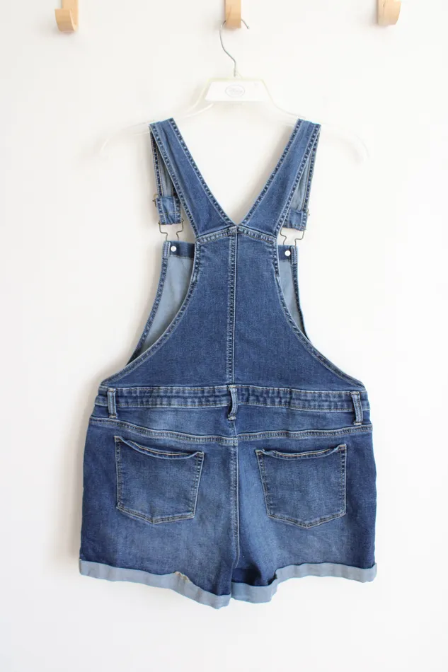 Earrings SO Denim Overall Shorts Youth 20 Plus SO