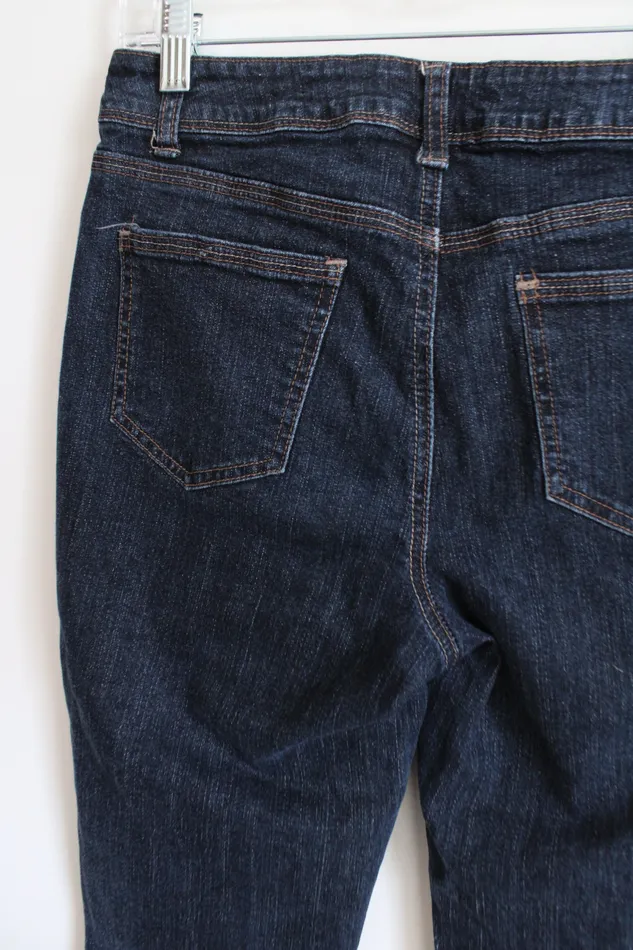 Earrings St Johns Bay Cuffed Denim Capri Pants 6 St Johns Bay