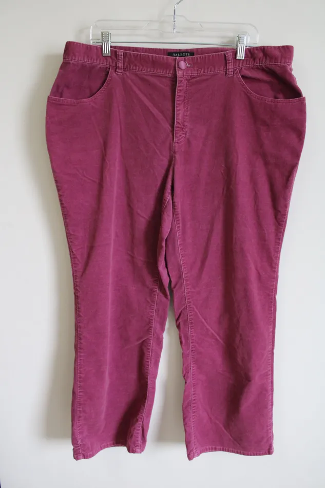 Earrings Talbots Talbots Heritage Boot Pink Pant 18W