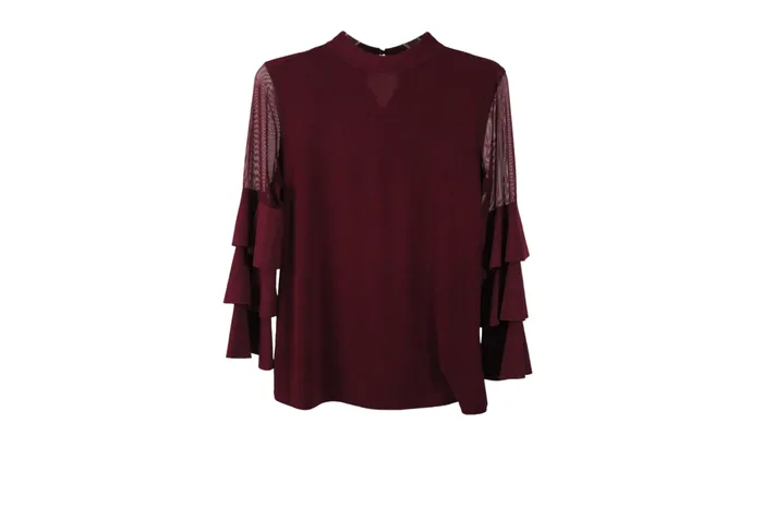 Earrings Thalia Sodi Maroon Blouse S Thalia Sodi