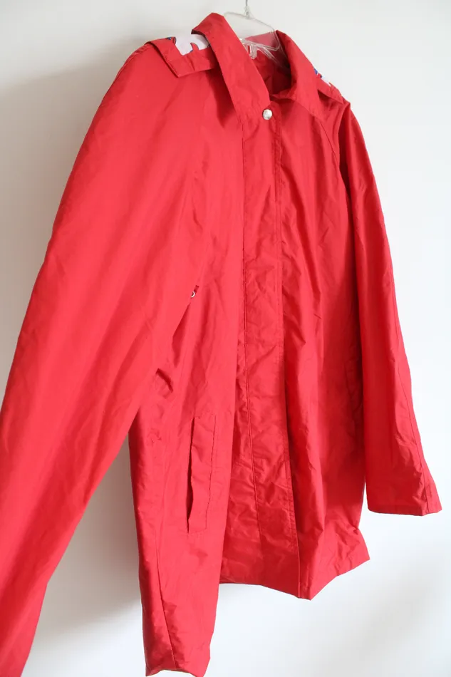 Earrings Totes Totes Red Rain Coat L