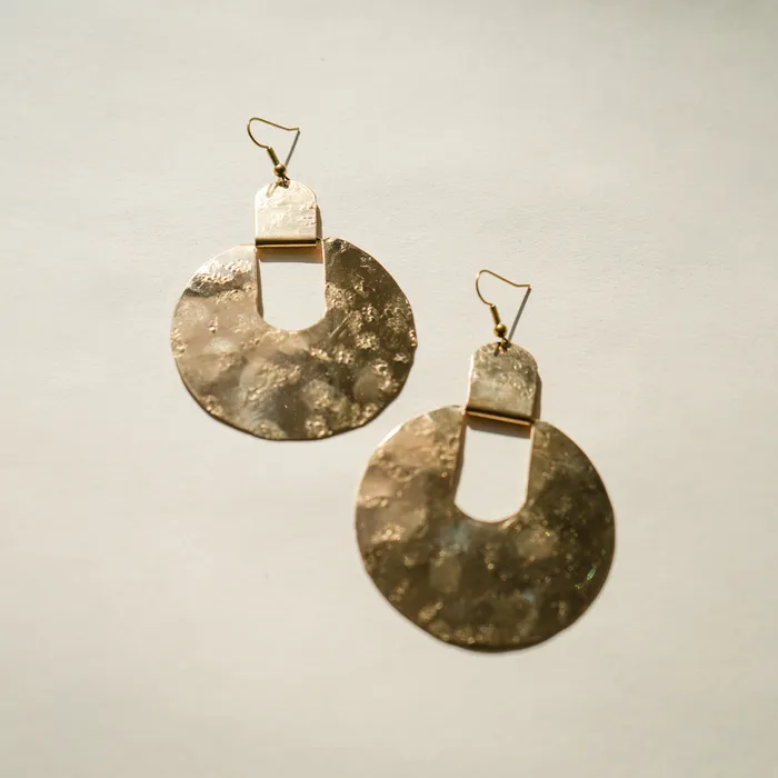 Earrings Twisted Silver EGYPT Earrings