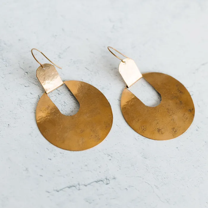 Earrings Twisted Silver EGYPT Earrings