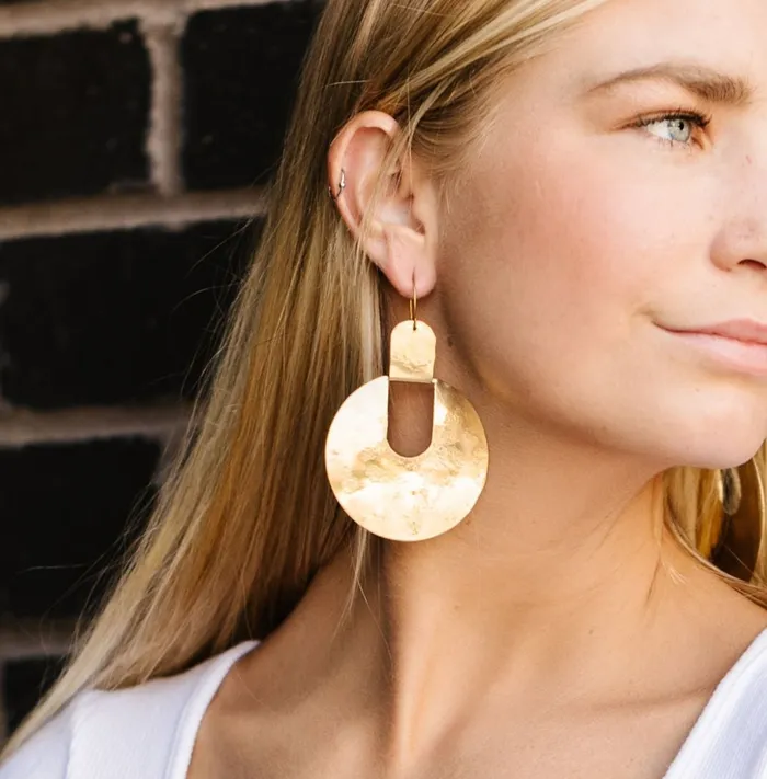 Earrings Twisted Silver EGYPT Earrings