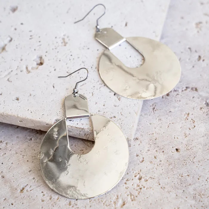 Earrings Twisted Silver EGYPT Earrings