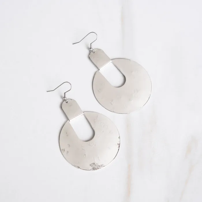 Earrings Twisted Silver EGYPT Earrings