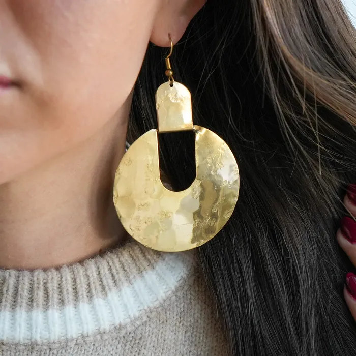 Earrings Twisted Silver EGYPT Earrings