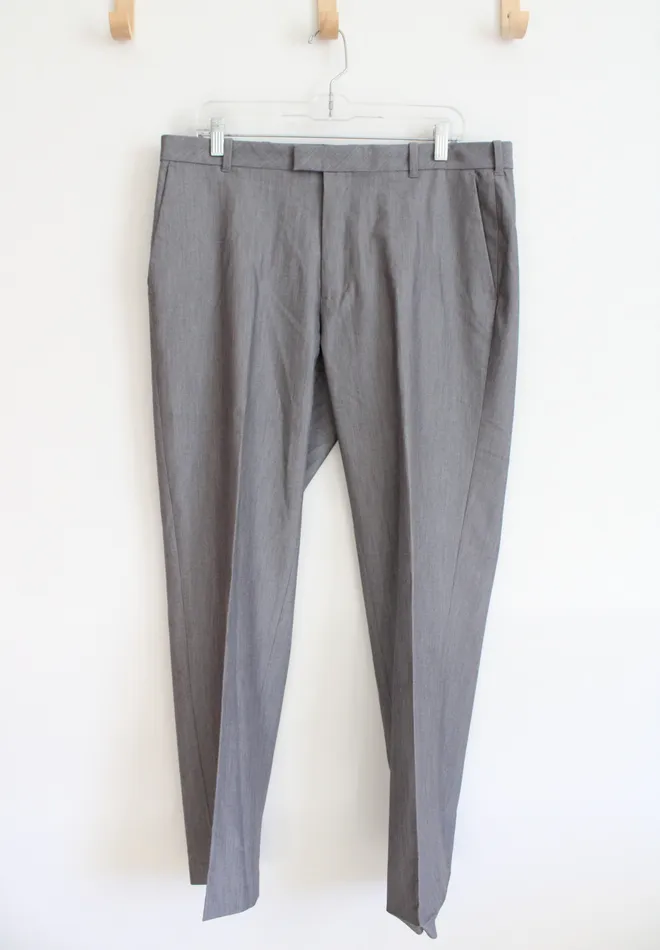 Earrings Van Heusen Van Heusen Gray Dress Pants 34X30