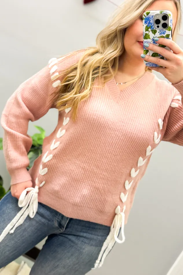 Earrings White Birch Loving Arms Sweater