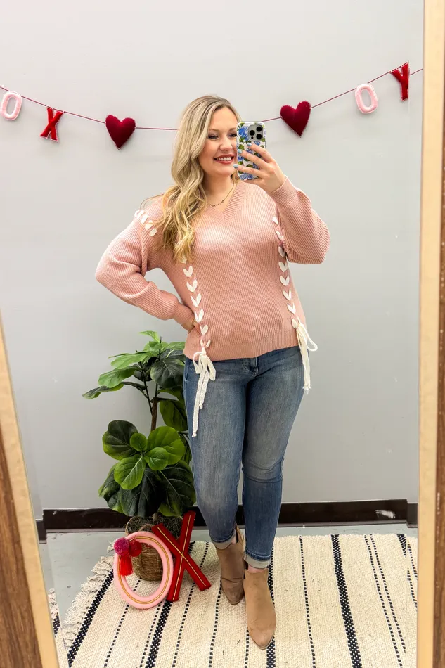 Earrings White Birch Loving Arms Sweater