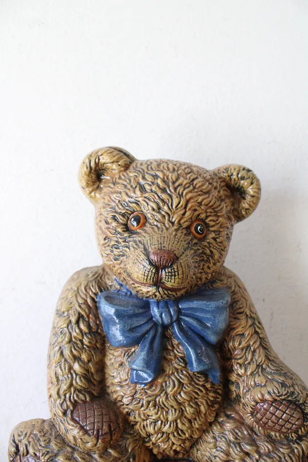 Earrings Wright Studios Vintage Wright Studios Cast Iron Bear Doorstop