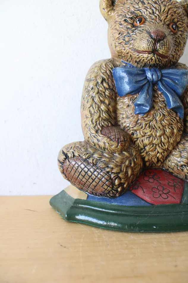 Earrings Wright Studios Vintage Wright Studios Cast Iron Bear Doorstop