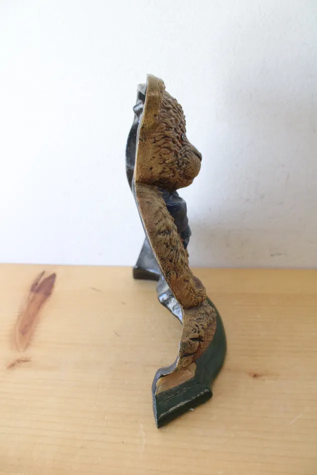 Earrings Wright Studios Vintage Wright Studios Cast Iron Bear Doorstop