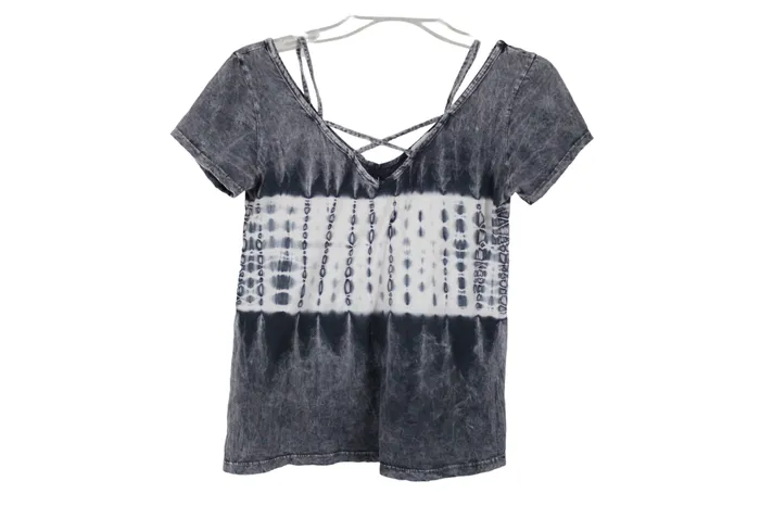 Emelia Earrings Ememlia Gray Tie Dye Top XS
