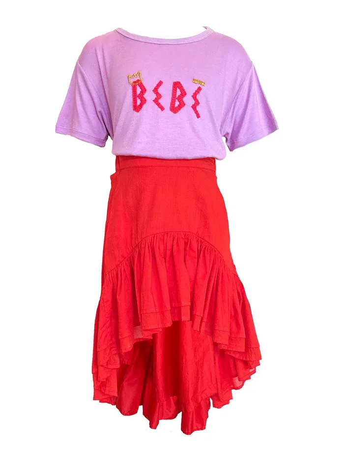 Erika Pea Bebe Kids Tee Shirt Earrings