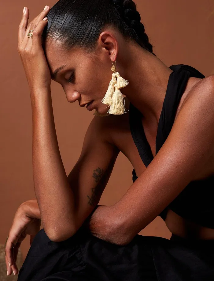 Erika Pea Earrings Ana Sahara Earring Erika Pea Earrings Ana Sahara Earring