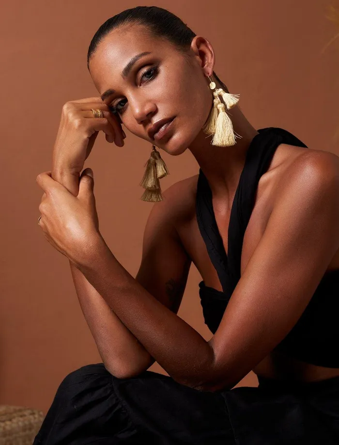 Erika Pea Earrings Ana Sahara Earring Erika Pea Earrings Ana Sahara Earring