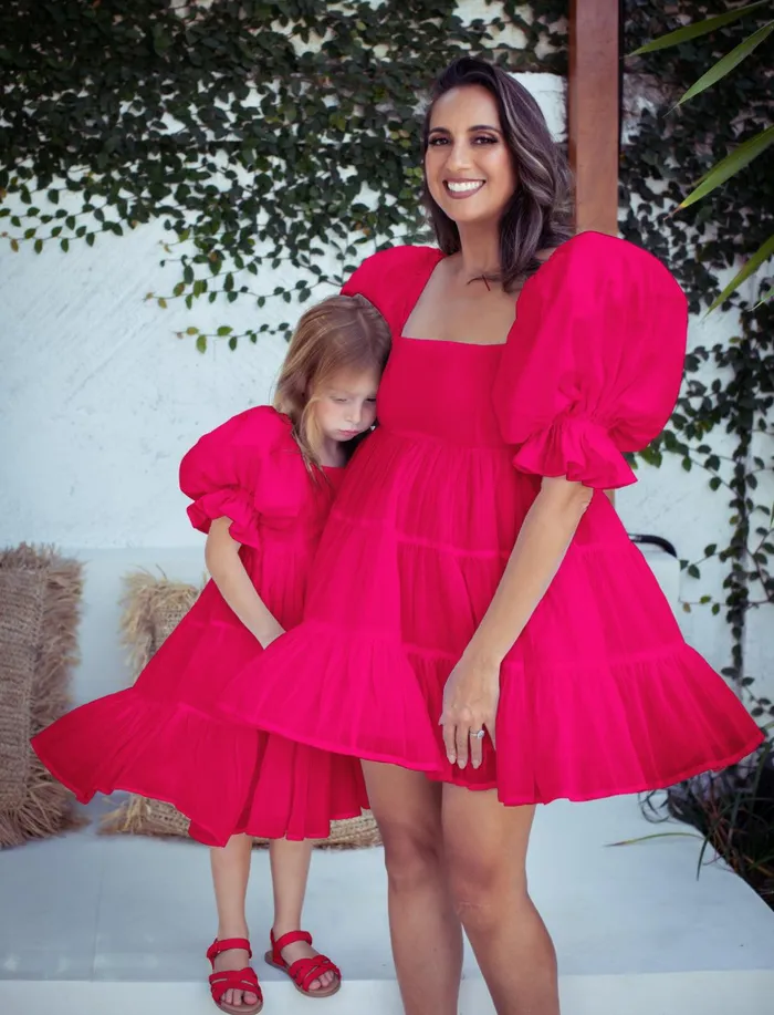 Erika Pea Necklaces Aja Little Girl Dress Erika Pea Necklaces Aja Little Girl Dress