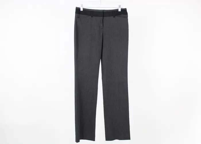 Express Earrings Express Editor Charcoal Gray Trousers 4