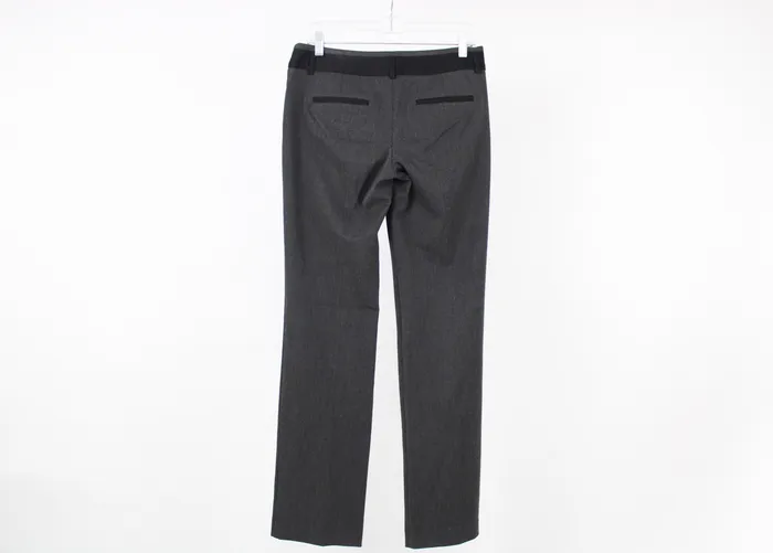 Express Earrings Express Editor Charcoal Gray Trousers 4