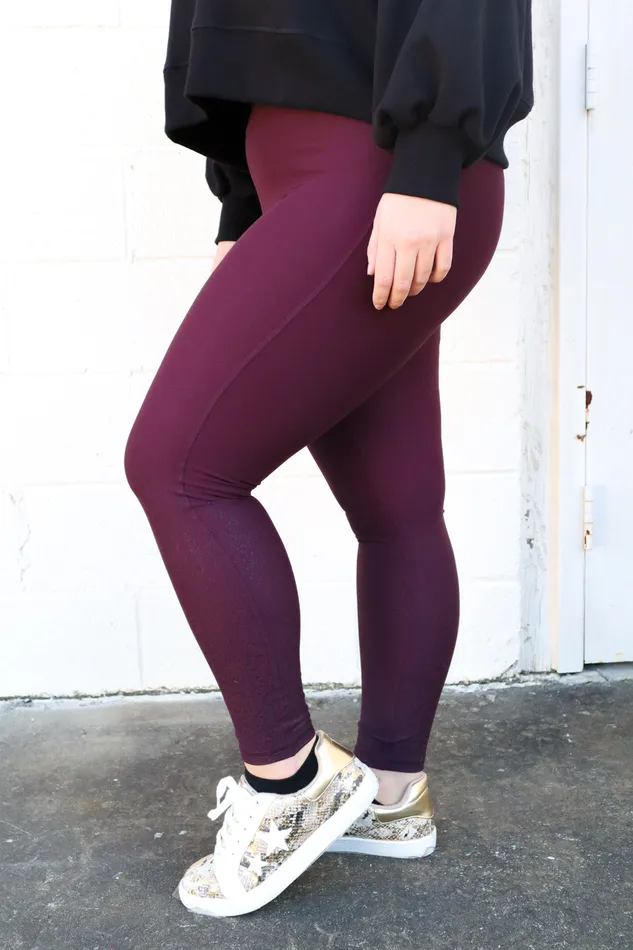 FLASH SALE Lynda Foil Print Leggings Mono B Earrings