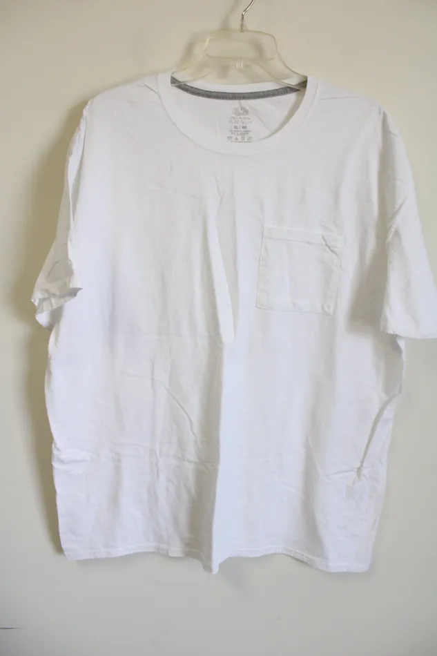 Fruit Of The Loom Necklaces Fruit Of The Loom White Tee XL