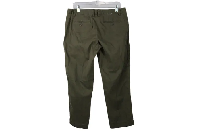 Gap Earrings Gap Stretch Green Chino 10