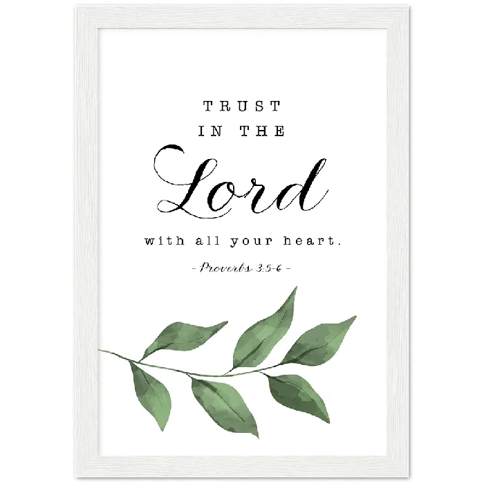 Gelato Earrings Proverbs 356 Leaves Matte Poster Wooden Frame A4 Gelato Earrings Proverbs 356 Leaves Matte Poster Wooden Frame A4